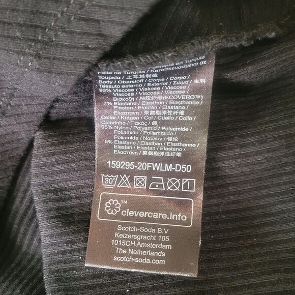 Scotch & Soda Longsleeve Crossover Top Size XS - Picture 6 of 6